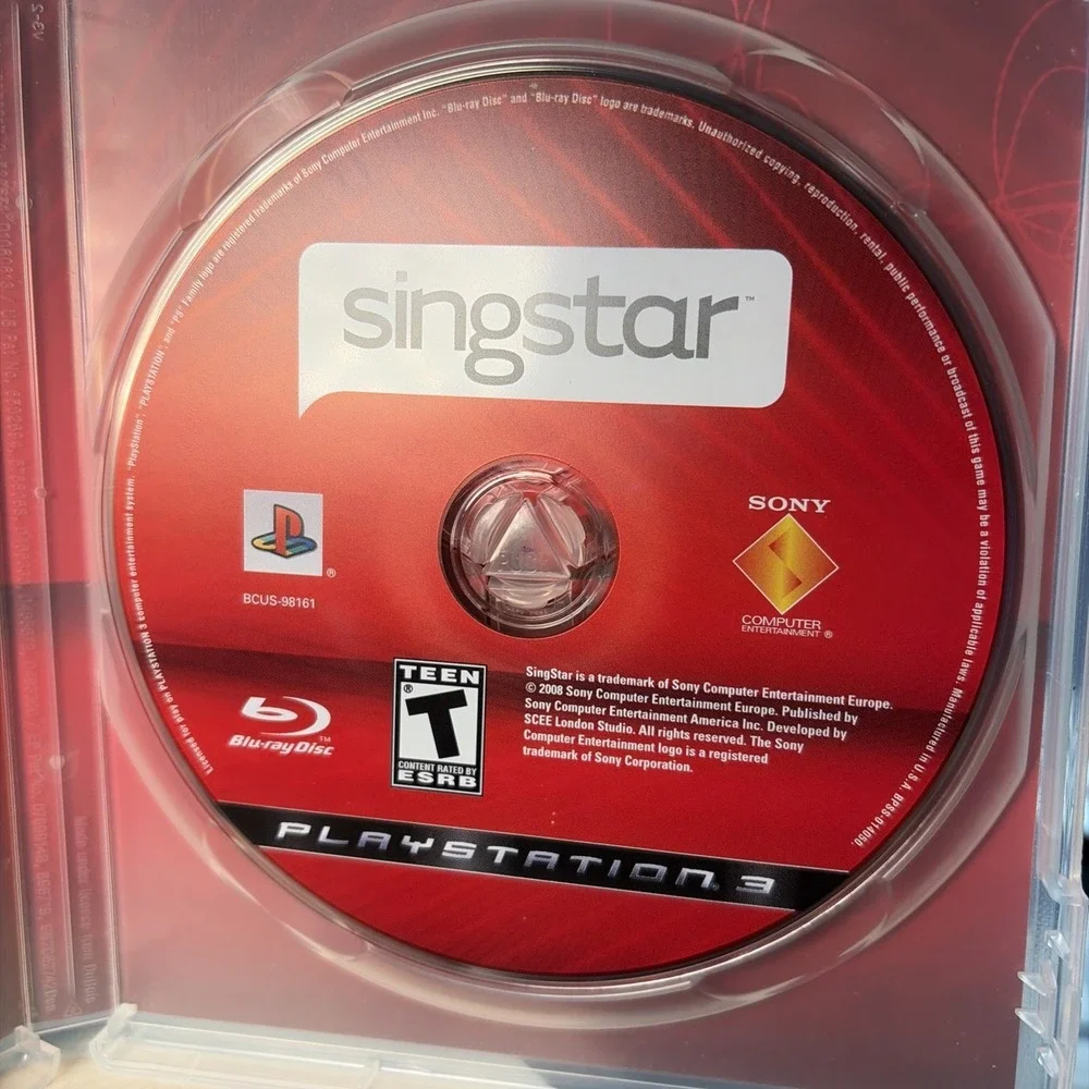 SingStar Sony PlayStation 3 - Mint - CIB - PS3